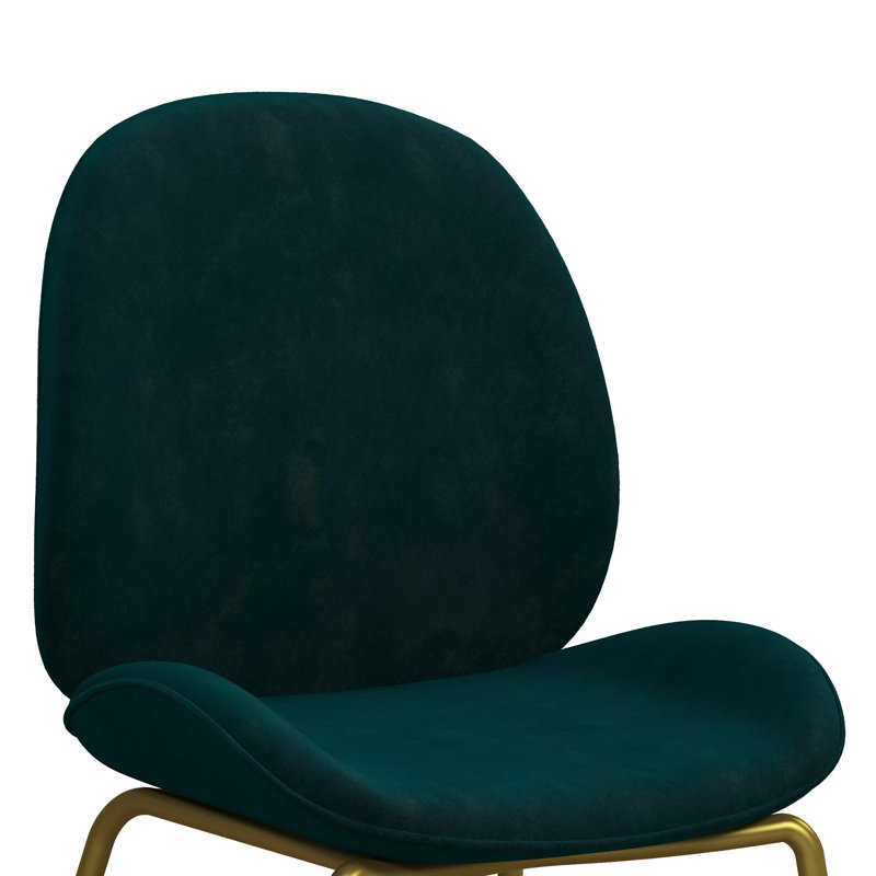 CosmoLiving by Cosmopolitan Astor Velvet Upholstered Side Chair